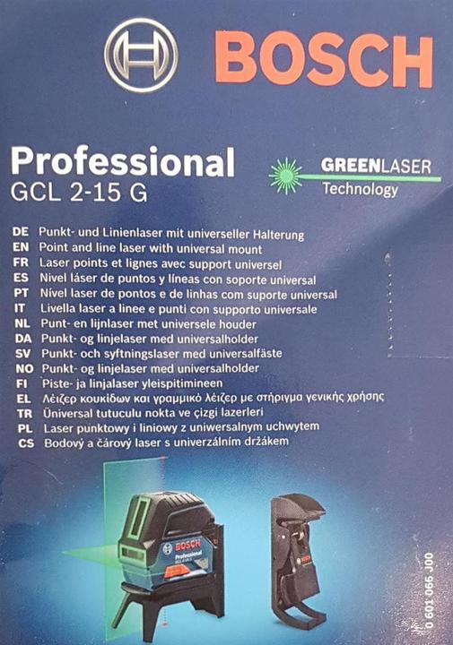Actual product image Bosch Professional Gcl 2-15 G