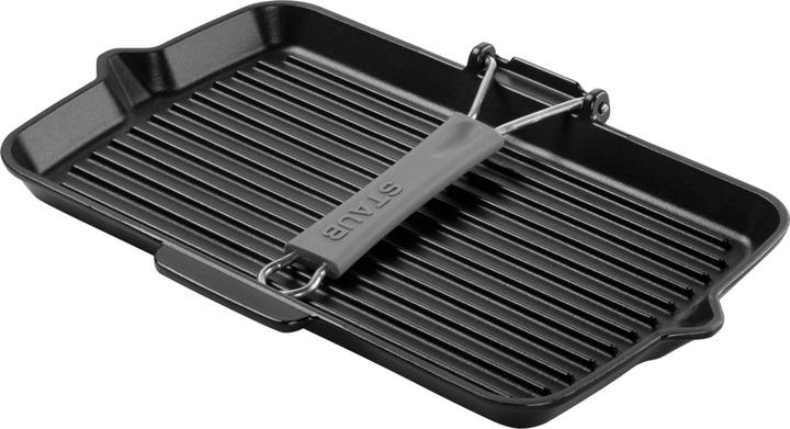 Image du produit Staub Poêle à griller (34 cm, Poêle à grillades, Fonte)