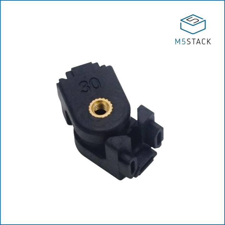 Actual product image M5Stack 12 pieces 30° angle connector for 1515 aluminium profile