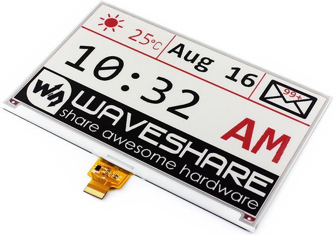 Immagine prodotto WaveShare Display ePaper 7.5 (Display)
