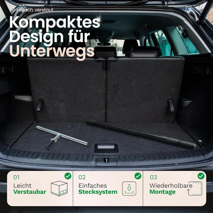 Produktbild Novaliv 2X Wasserabzieher Boden mit Stiel Wasserschieber Dusche Bodenabzieher Gummiabzieher Auto Fen (1 Stk.)