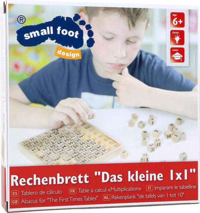 Actual product image small foot Calculating board The little 1x1 (German)