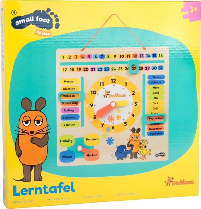 Produktbild small foot Die Maus Lerntafel (Deutsch)