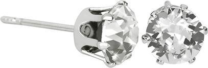 Levien Glittering earrings studs French Chaton Crystal (L)