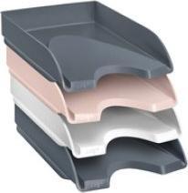 Produktbild Cep Briefkorb Mineral, A4, Farben assortiert, Packung à 4 Stück
