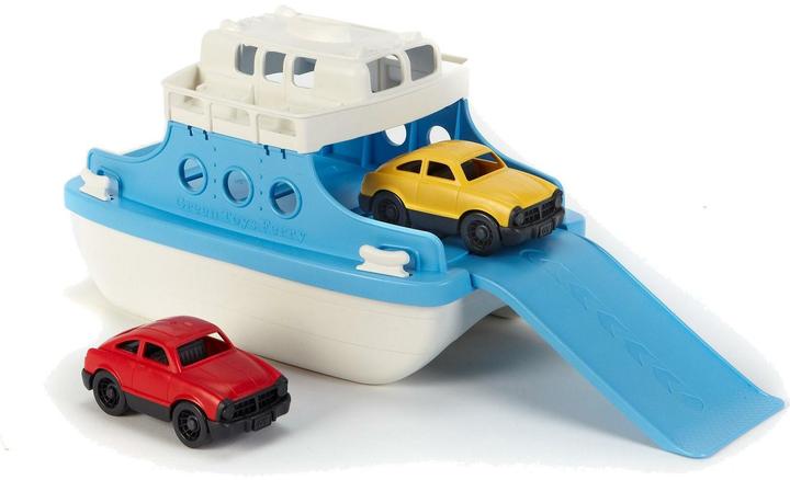 Green Toys Ferry boat with cars