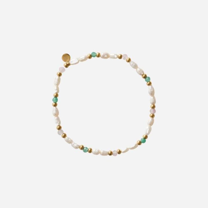 Tara Style Santorini Bracelet - Armband (waterproof) (18k Edelstahl vergoldet, 100% wasserfest)