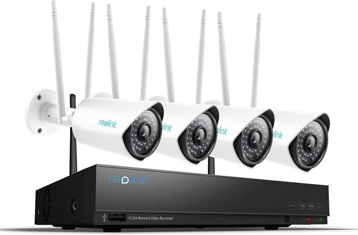 Actual product image Reolink RLK4-210WB4 - 4-channel wireless surveillance camera system