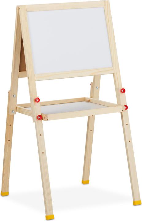 Actual product image Relaxdays Standing Chalk- and Whiteboard for Kids