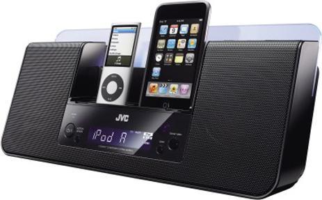 JVC NX-PN10E Audiosystem mit Dual iPoddock