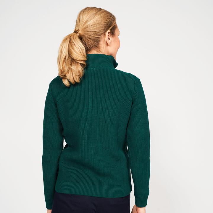 Image du produit Inesis Pull-over femme mi-bas golf - MW500 vert (L)