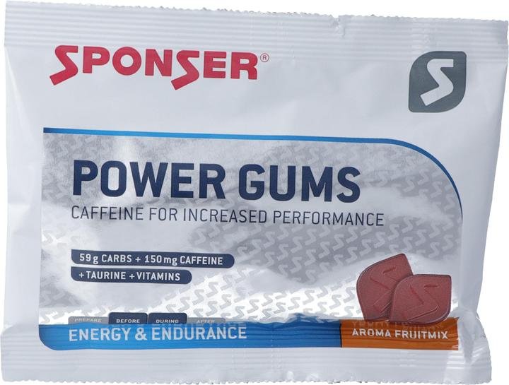 Sponser Power Gums (Fruit, 1 pcs, 75 g)