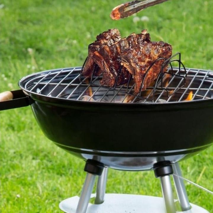 Immagine prodotto Monolith Support pour Spare Ribs et panier à rôtir