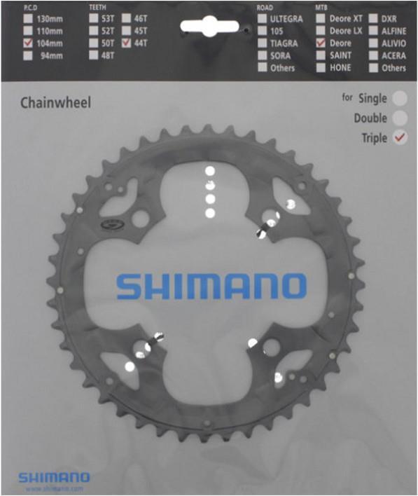 Shimano Deore FC-M590 Kettenblatt für KSR 9-fach (44)