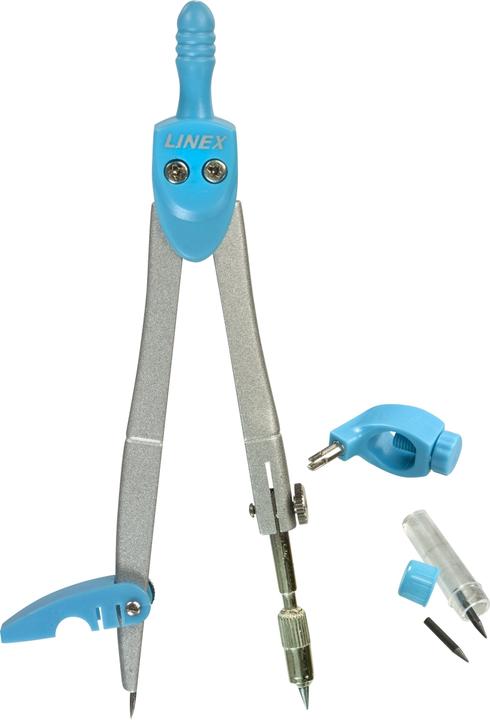 Image du produit Linex Compas 12 cm avec porte-stylo