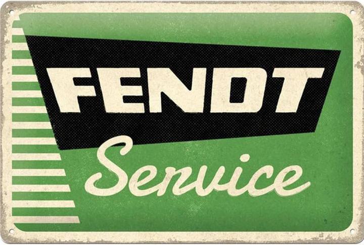 Produktbild Nostalgic-Art Merchandising Schild Fendt Service 20 x 30 cm, Metall (20 x 30 cm)