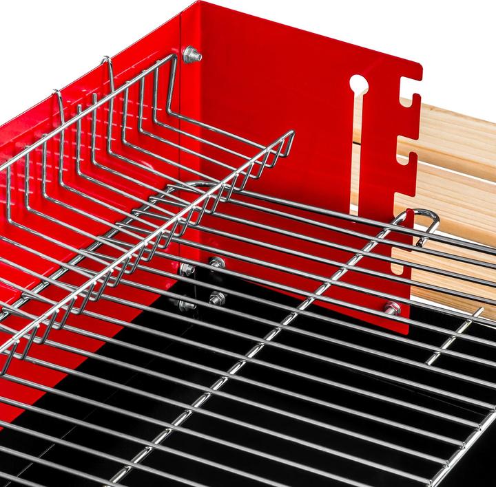 Image du produit tectake Barbecue Chariot à 2 Roues (49 cm)