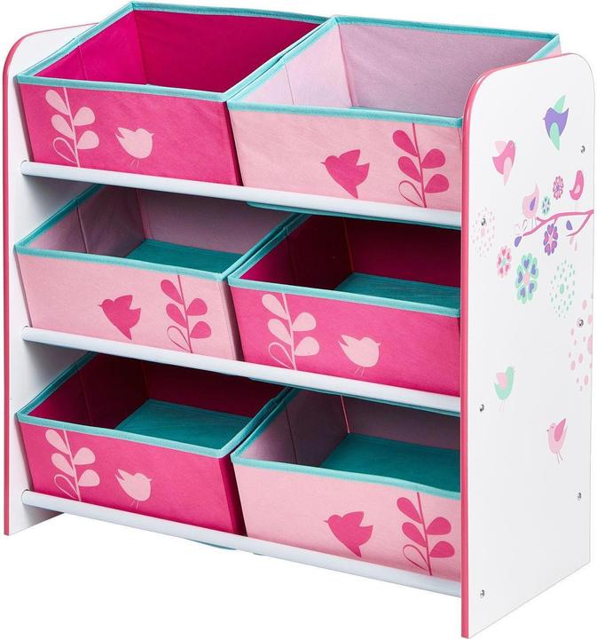 Actual product image Worlds Apart World Apart storage shelf flowers and birds