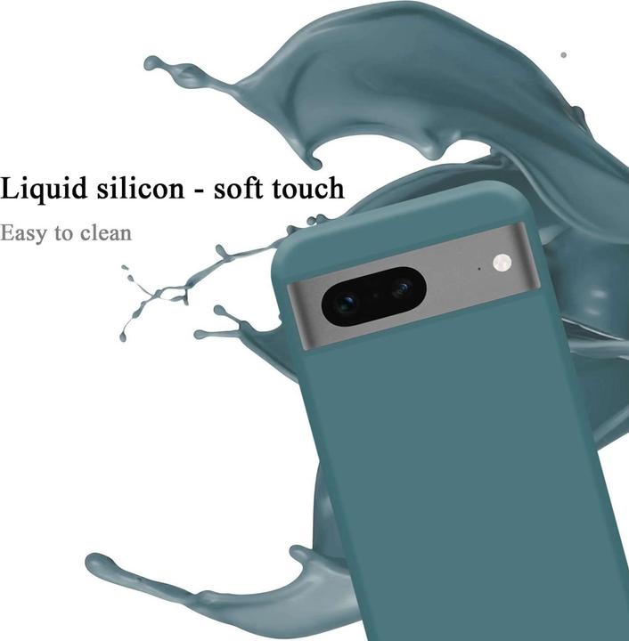 Actual product image Cadorabo Bumper Case for Google PIXEL 7 TPU Liquid Silicone Cover for Google PIXEL 7 (Google Pixel 7)