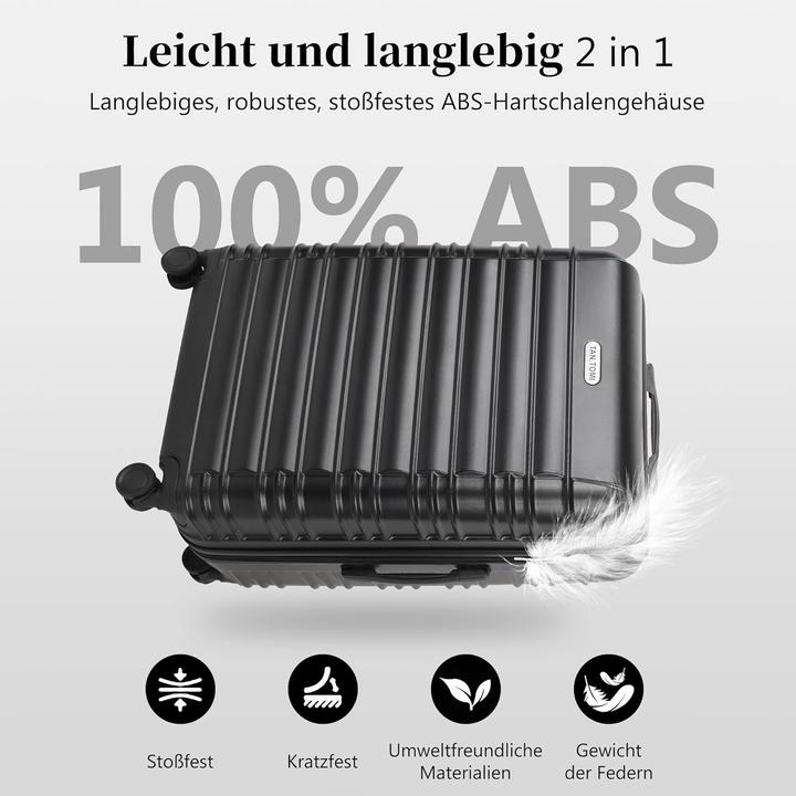 Actual product image MoFut 3-teiliges Hartschalen-Koffer-Set (95 l, M (50 - 90l), L (90 - 115l), XL (from 140l))