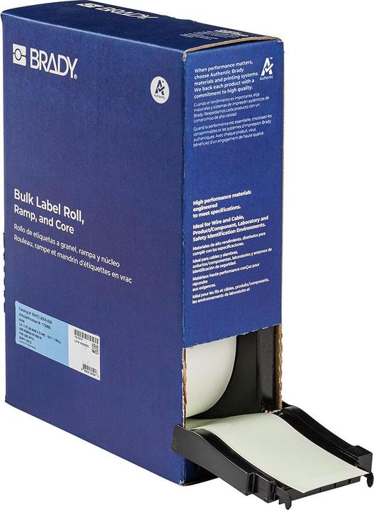 Actual product image Brady BradyGlo™ highly photoluminescent labels for the M710 printer (5.08 cm)