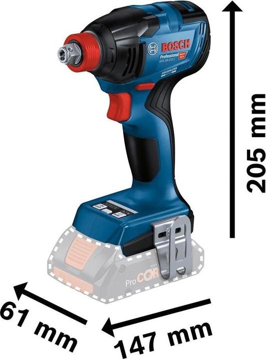 Produktbild Bosch Professional GDX 18V-210 C (Akkubetrieb)