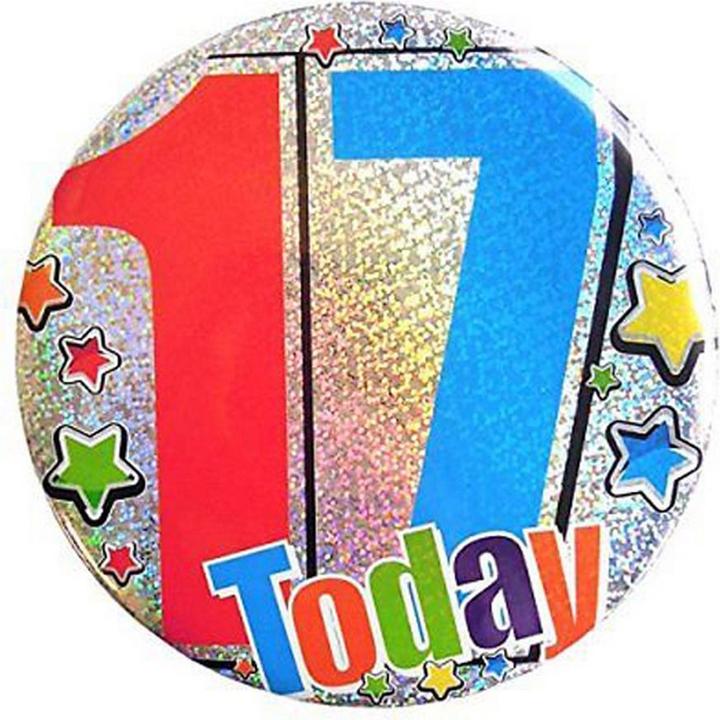 Kaleidoscope Jumbo Abzeichen Geburtstag