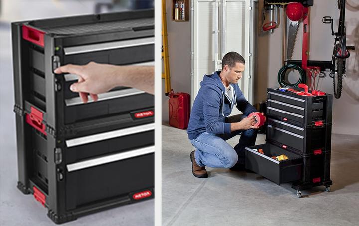 Actual product image Keter Tool trolley Drawers (1 x)