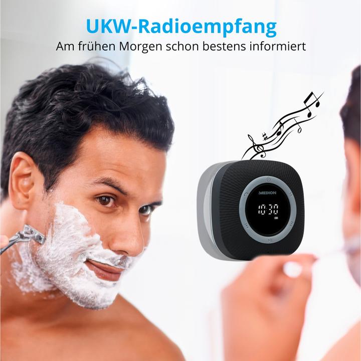 Immagine prodotto Medion P66096 Radio da doccia (FM, Bluetooth)