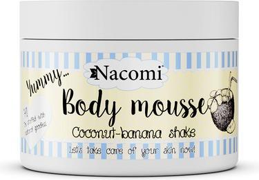Valori nutrizionali e ingredienti Nacomi Mousse per il corpo Mousse per il corpo al cocco e alla banana (Crema corpo, 180 ml)
