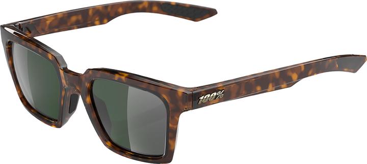Actual product image 100% Erba - Gloss Havana - Gold Mirror Lens