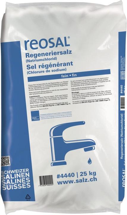 Actual product image Reosal Regenerating salt fine