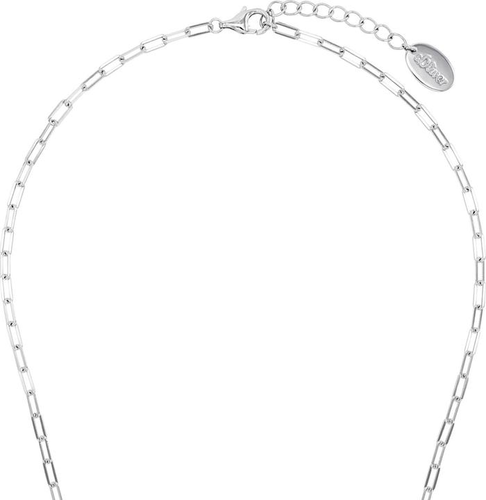 Immagine prodotto S.Oliver Collana da donna, argento 925, zirconi (sintetici) (Argento 925, 42 - 45 cm)