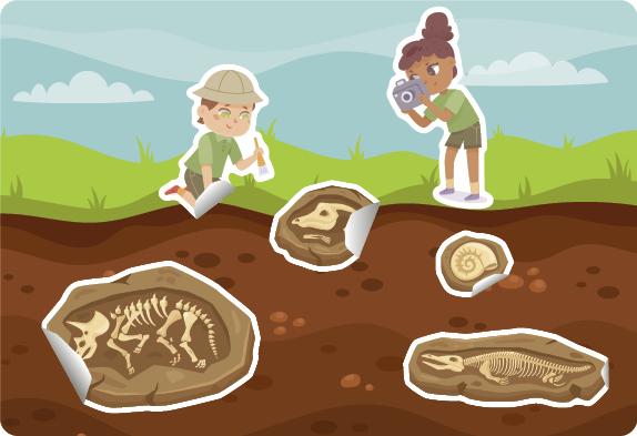 Produktbild Meine Sticker + Karten + Box - Dinosaurier