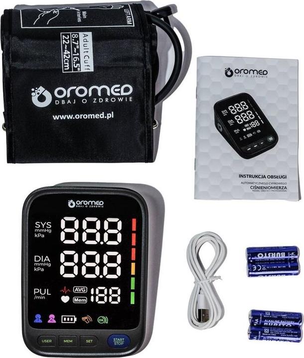Actual product image Oromed Ciśnieniomierz naramienny ORO-N15 PROFESSION (Blood pressure monitor upper arm)