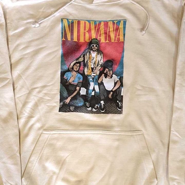 Immagine prodotto Nirvana Logo della felpa con cappuccio (M)