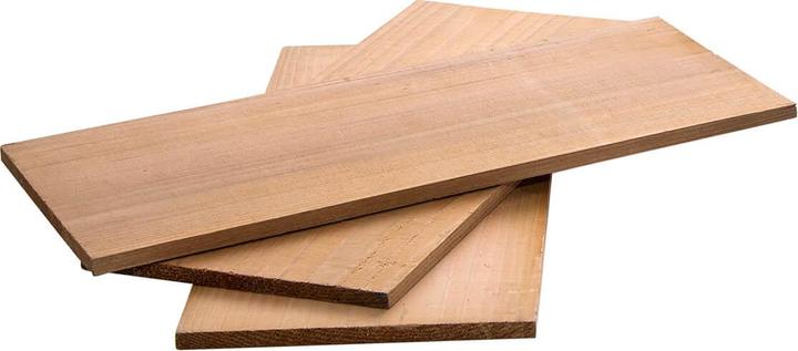 All'Grill Set of 3 cedar planks, each 30 x12 x 1 cm