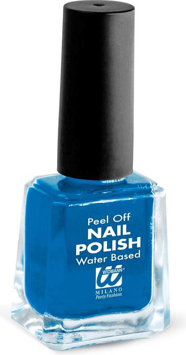 Image du produit Widmann BLAUER NAGELLACK - PEEL OFF AUF WASSERBASIS Display Box - 8 ml