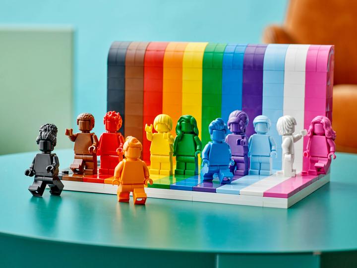 Produktbild LEGO Jeder ist besonders (40516, LEGO Seltene Sets, LEGO Architecture)