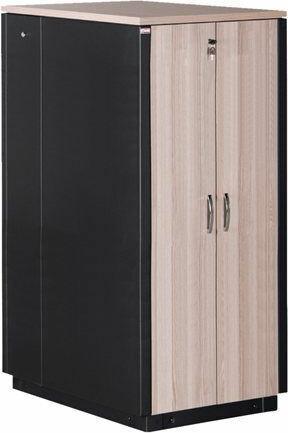 Produktbild Assmann DIGITUS SOUNDproof Schrank 1000x750x1130 mm Holzoberfläche Ahorn (17 HE, 19 Zoll Rack)