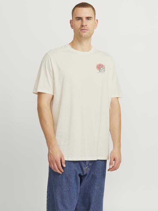 Produktbild Jack & Jones Jorfloral Tee Ss Crew Neck Ft Styd Pls (8XL)