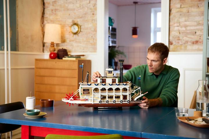 Produktbild LEGO Flussraddampfer (21356, LEGO Ideas, LEGO Seltene Sets)
