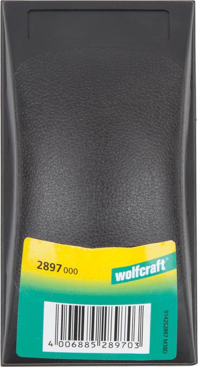 Produktbild wolfcraft wolfcraft 1 Handschleifklotz Kusto. 130x70x32mm