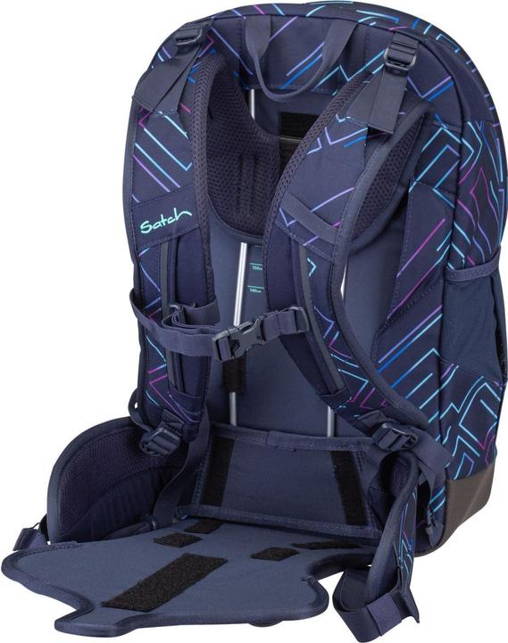 Actual product image Satch Schulrucksack Air Purple Laser (26 l)