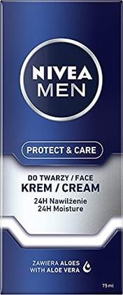 NIVEA Men Protect & Care Moisturizing Cream (75 ml, 24h Creme)