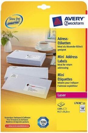 Produktbild Avery Zweckform L7636