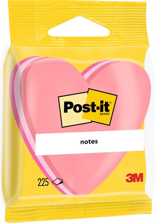 Produktbild Post-it Herz (7 x 7 x 12.5 cm)