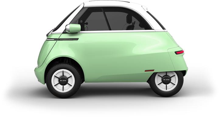 Image du produit Microlino Mid Range Paris Mint (Électrique, 17 CV)