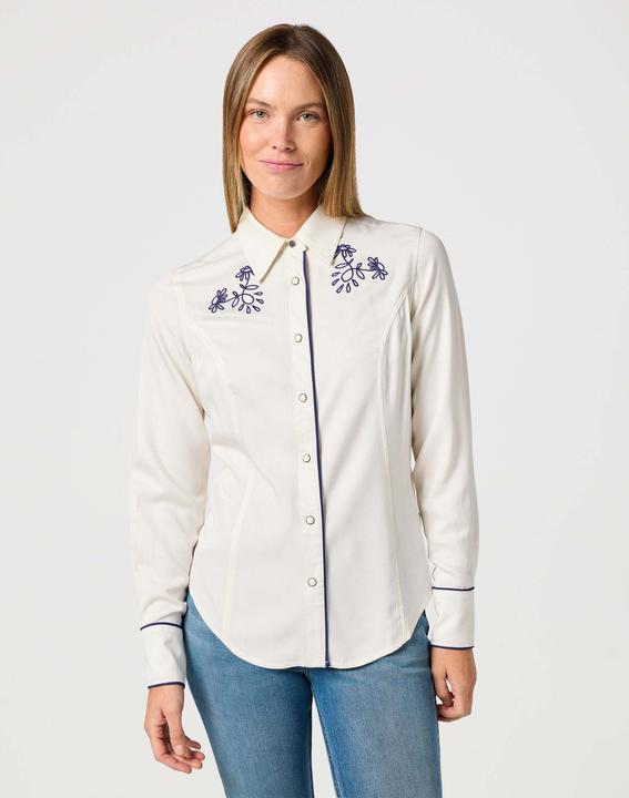 Wrangler Langarmhemd Piped Western Shirt