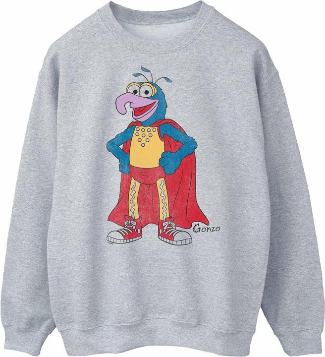 Gildan Mens Classic Gonzo Heather Sweatshirt